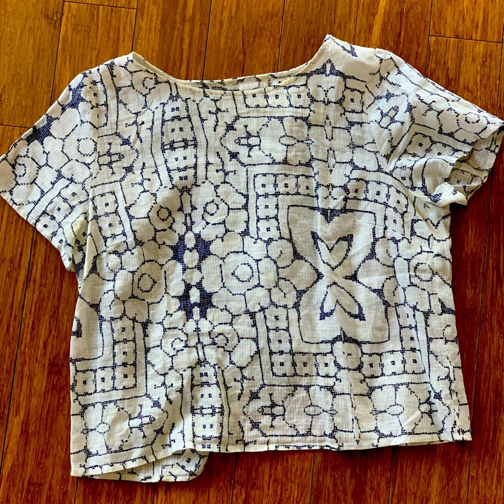 Madewell Open Back Crop
